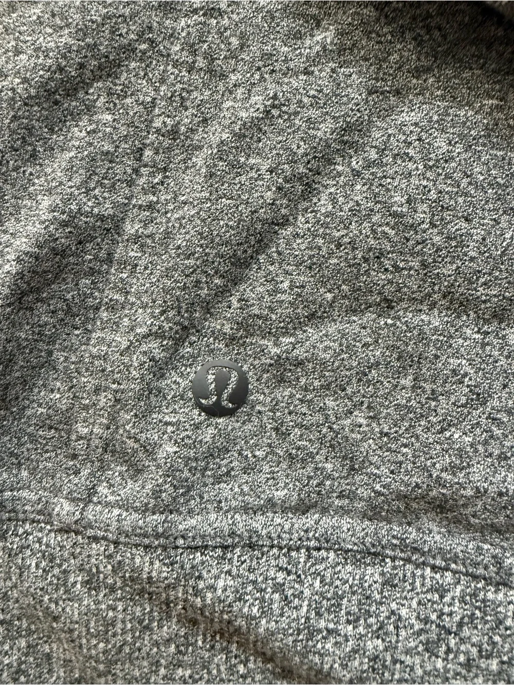Lululemon Split Hoodie Heathered Speckled Black